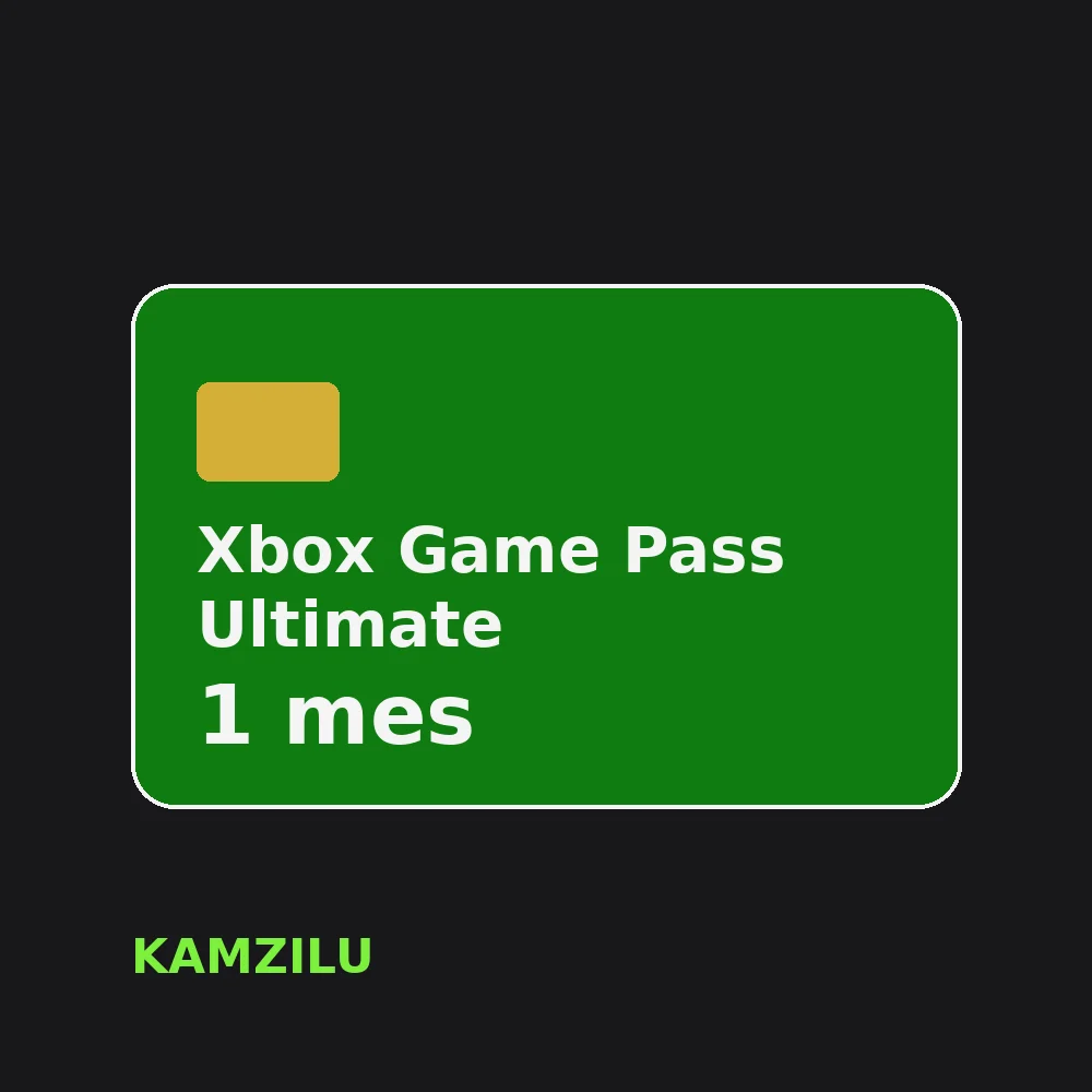 Xbox Game Pass Ultimate — 1 mes