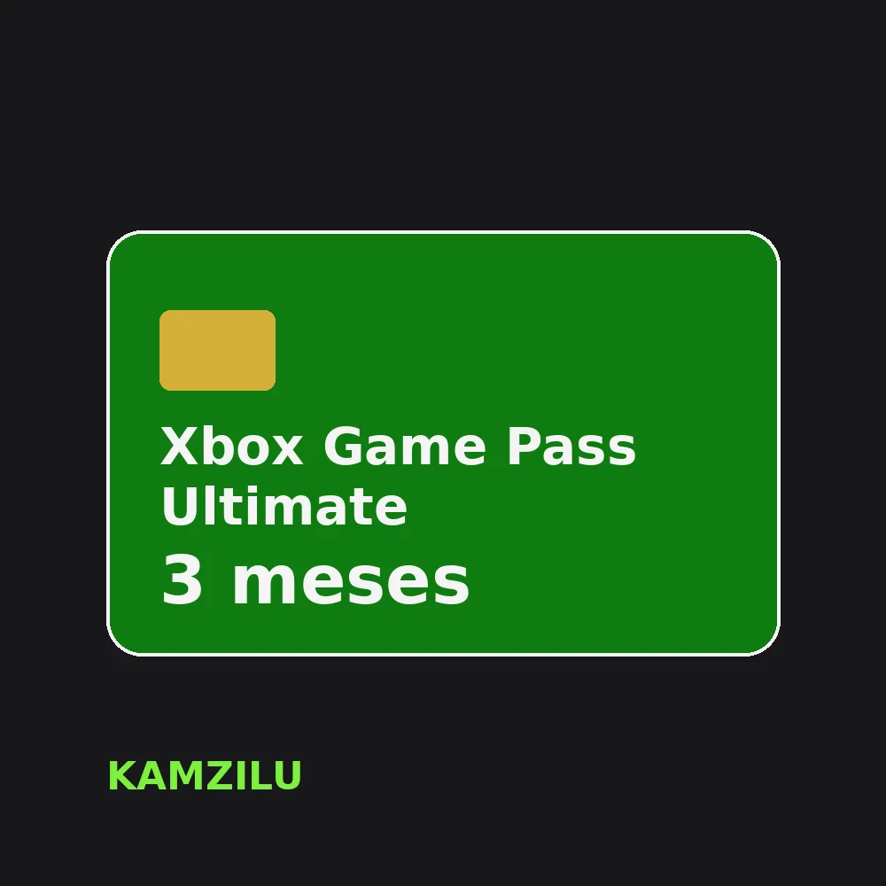 Xbox Game Pass Ultimate — 3 meses